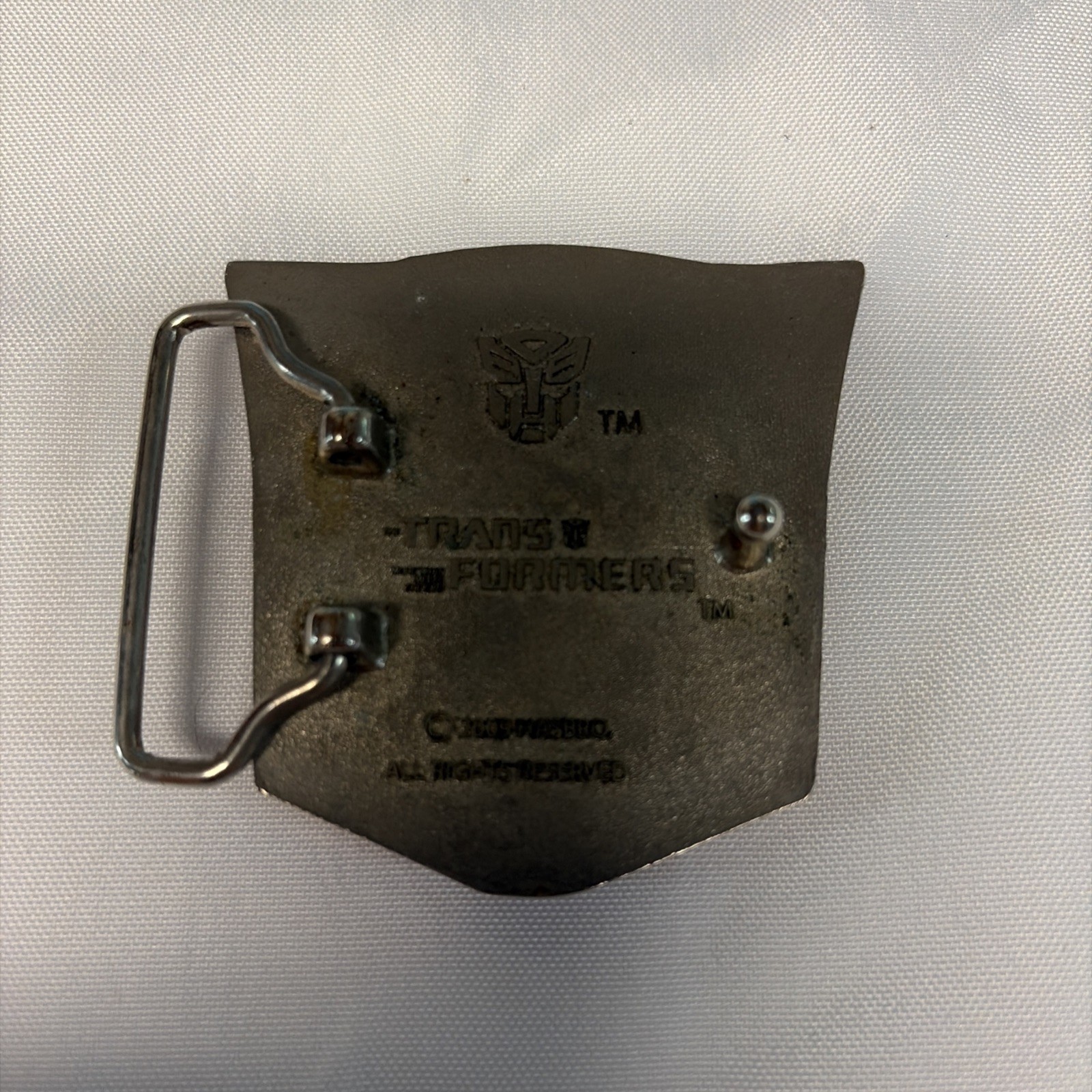 2009 Transformers Belt Buckle