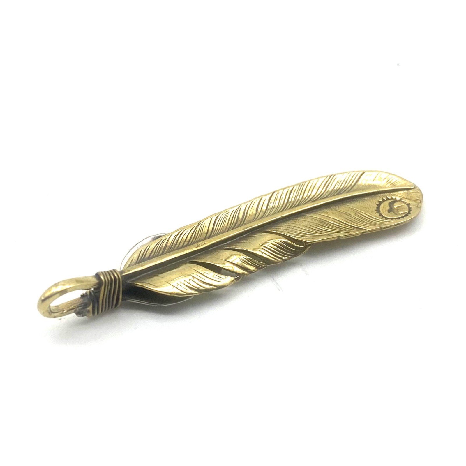 Gold Feather Jewelry Necklace Making,Charming Pendants lot