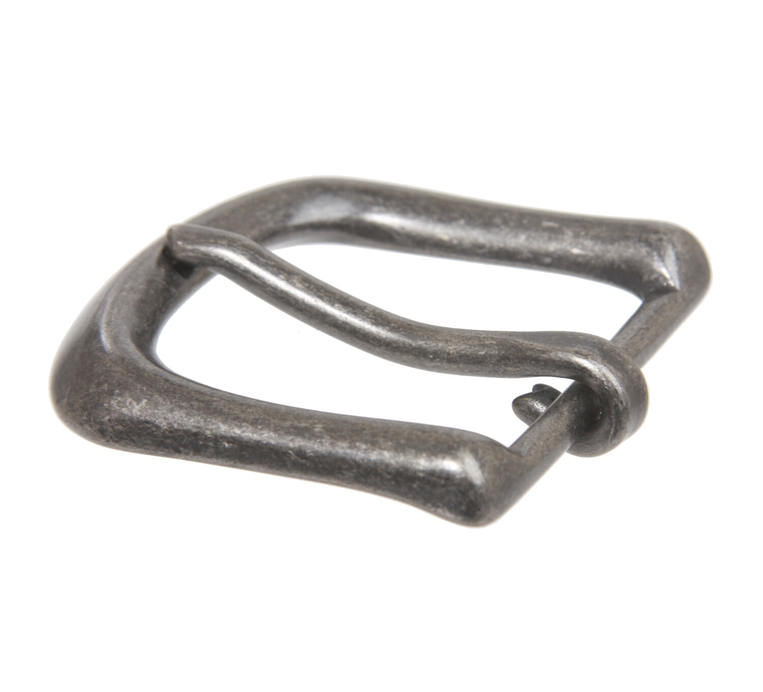 1 1/2&Prime; (38 mm) Nickel Free Single Prong Solid Brass Horseshoe Belt Buckle