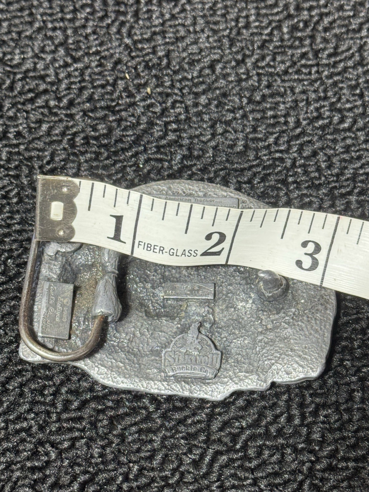 American Trucker Bound For Glory SISKIYOU Co. Men&rsquo;s Belt Buckle Metal Pewter