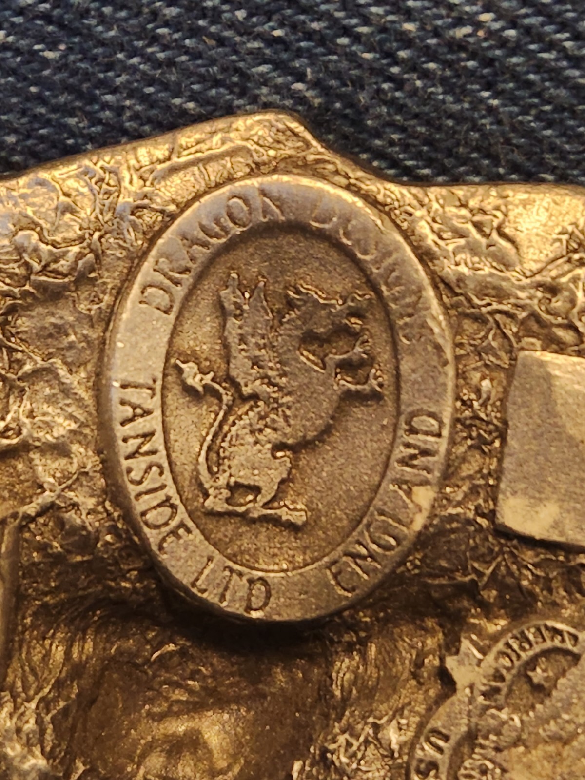 Vintage – Lady Luck – Belt Buckle – Dragon Designs – 1991