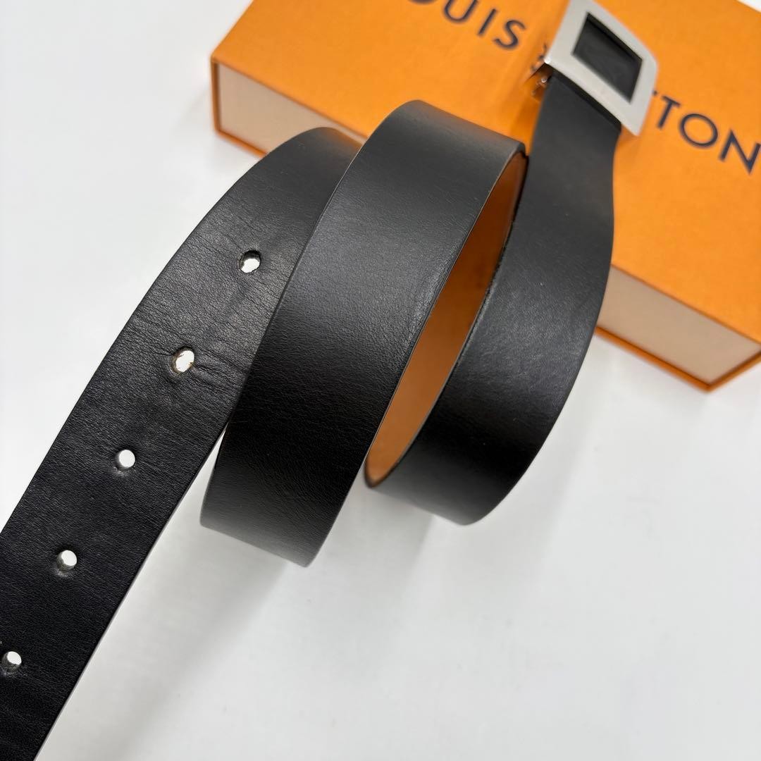 Louis Vuitton Pre-Owned Sainteur Stamp Men&rsquo;S Belt Leather