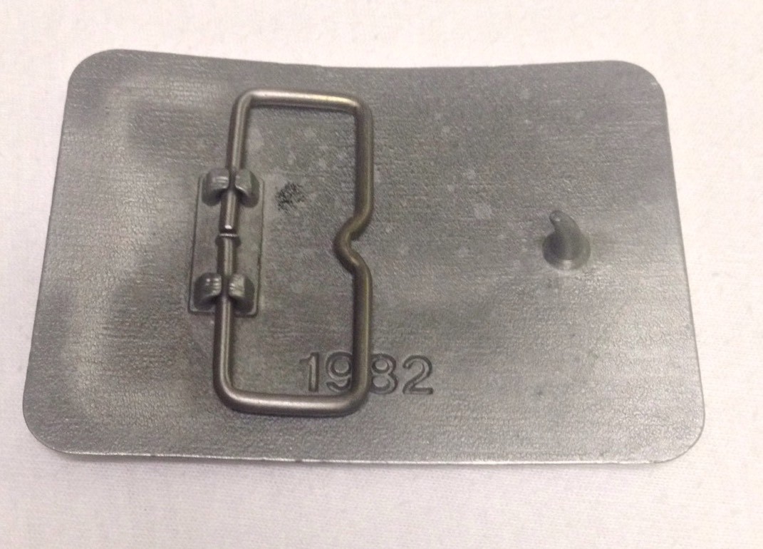 New Holland Farming Metal Belt Buckle Proud To Be An American Farmer Americana