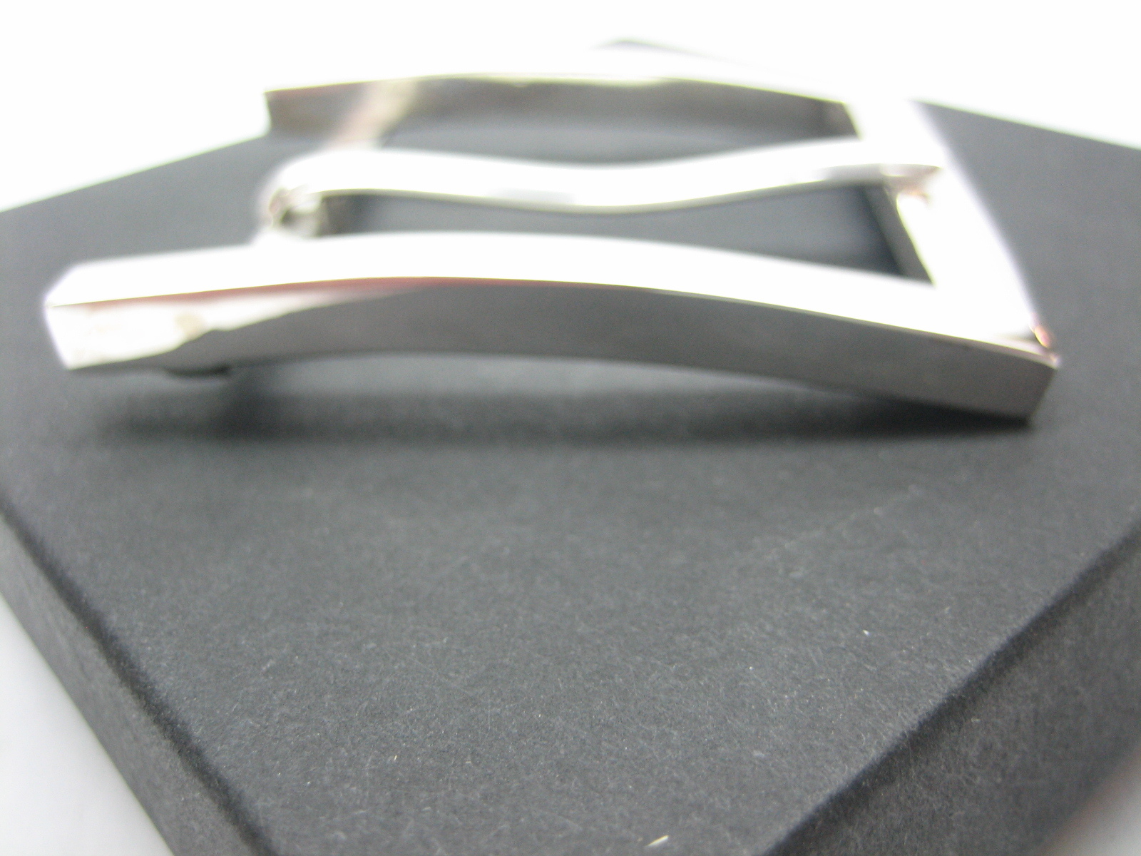 Sterling silver 925 Granada buckle 46 grams w/Genuine Lizard-1.5  » belt U.S.A..