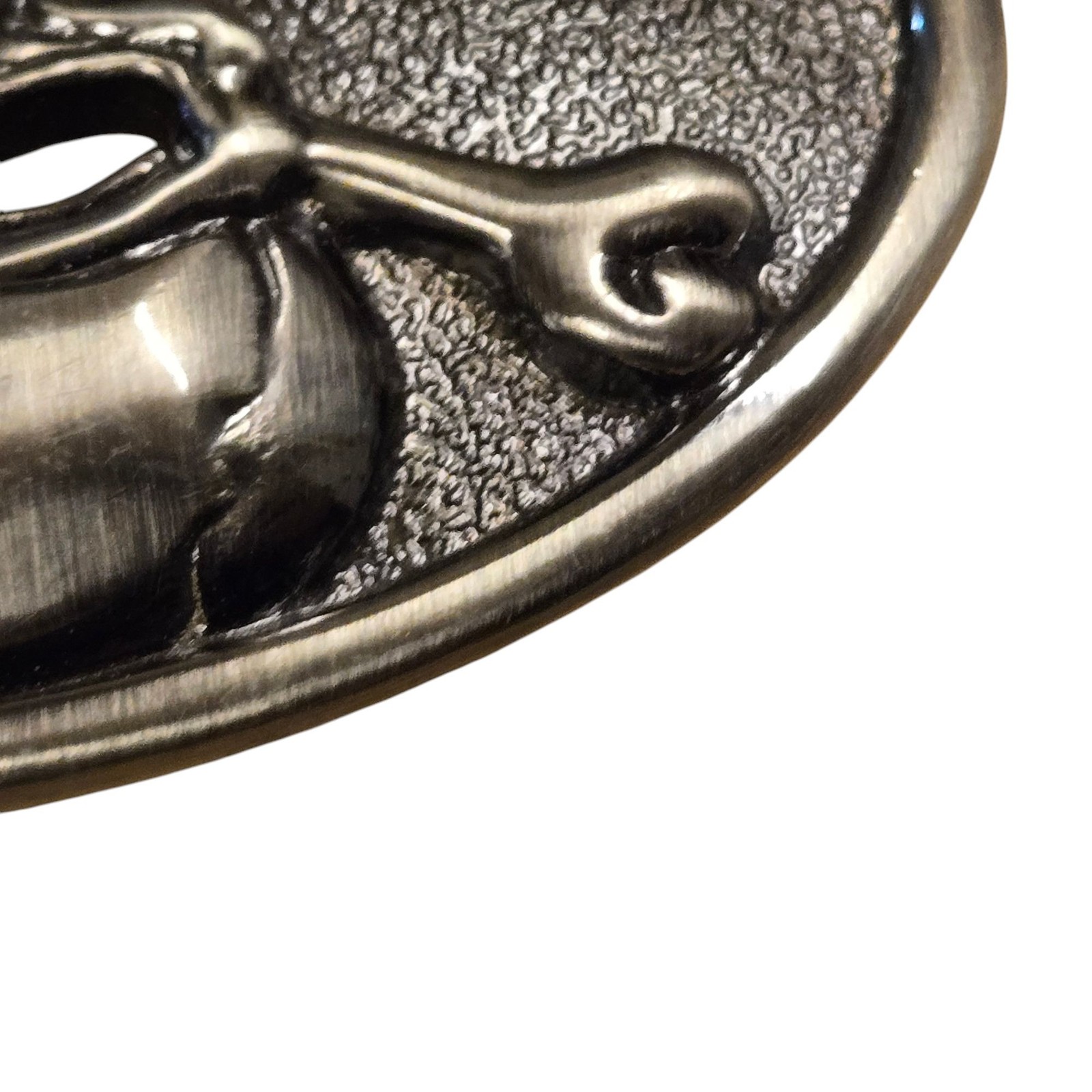 Skull and Crossbones Belt Buckle Beer Bottle Opener Biker Cowboy Pirate Vintage