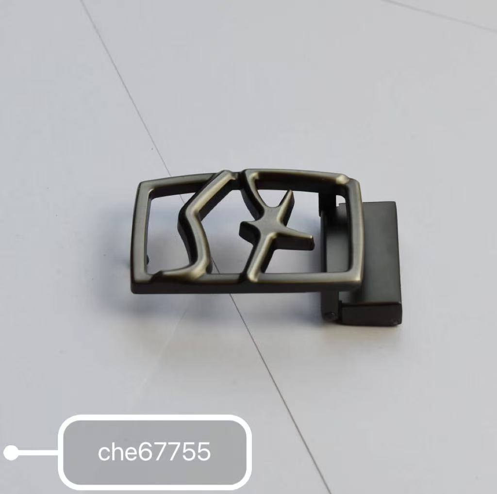 Men&rsquo;s Salvatore Ferragamo Gunmetal Grey Belt Buckle for 3.5cm Belt