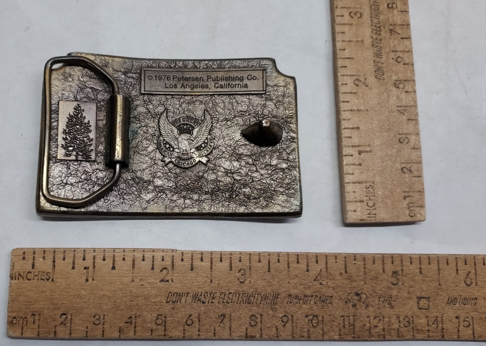 PETERSEN&rsquo;S HUNTING – PROTECT AMERICA&rsquo;S HUNTING HERITAGE – BUCKLE – listing #8993