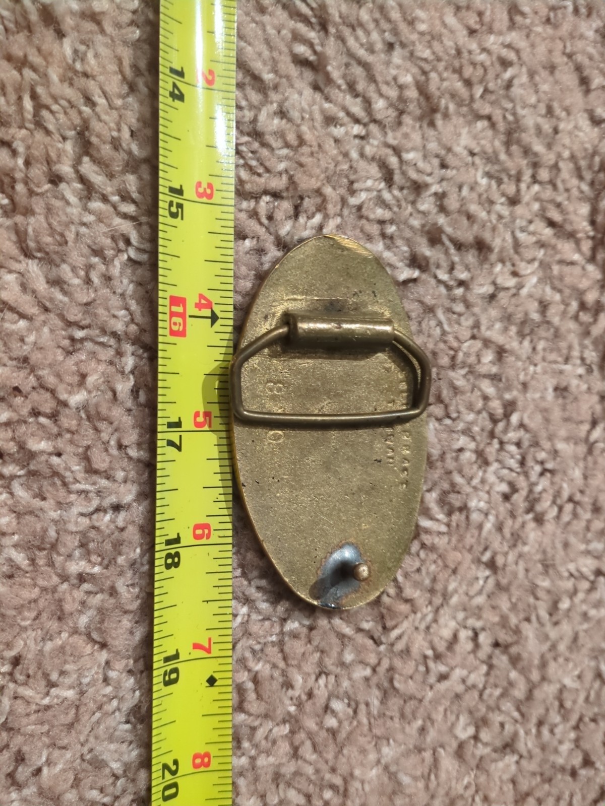 Very Cool Solid Brass Beltbuckle (Offers Accepted)