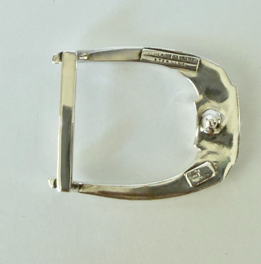 Catherine Zadeh 925 Sterling Belt Buckle Men’s Designer Buckle $775 Retail