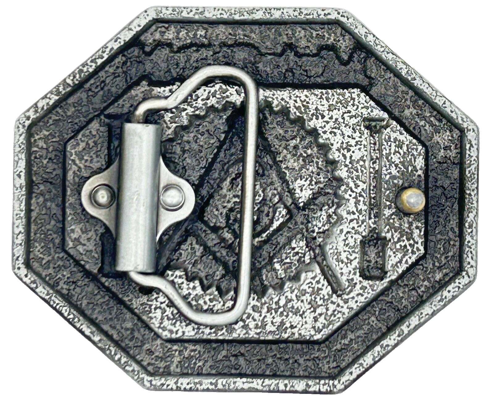 Mason Freemason Masonic Enameled Belt Buckle New