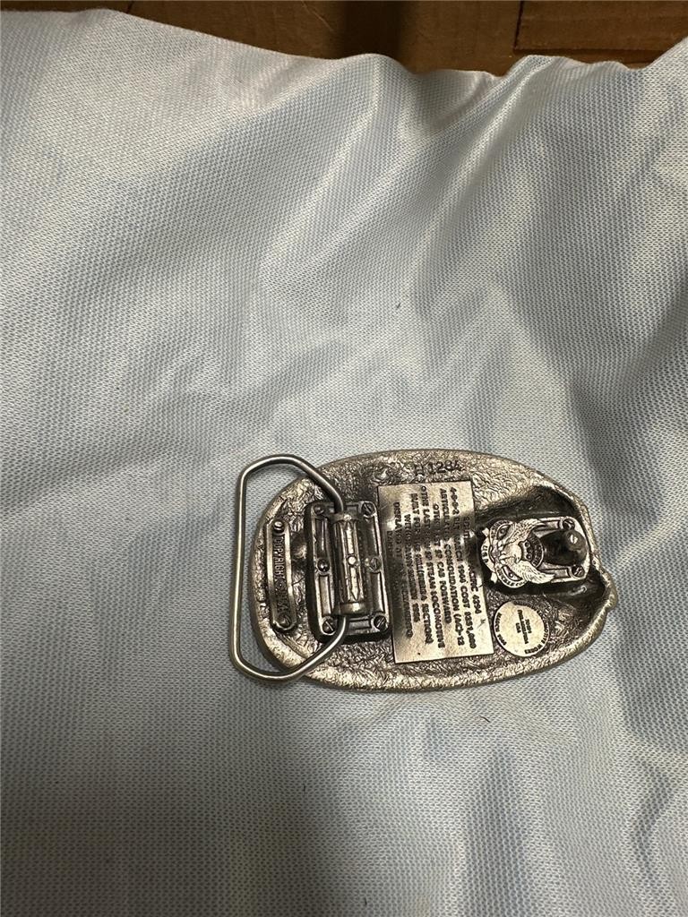 Vintage Southern Pacific Train Belt Buckle Cab Forward 4882