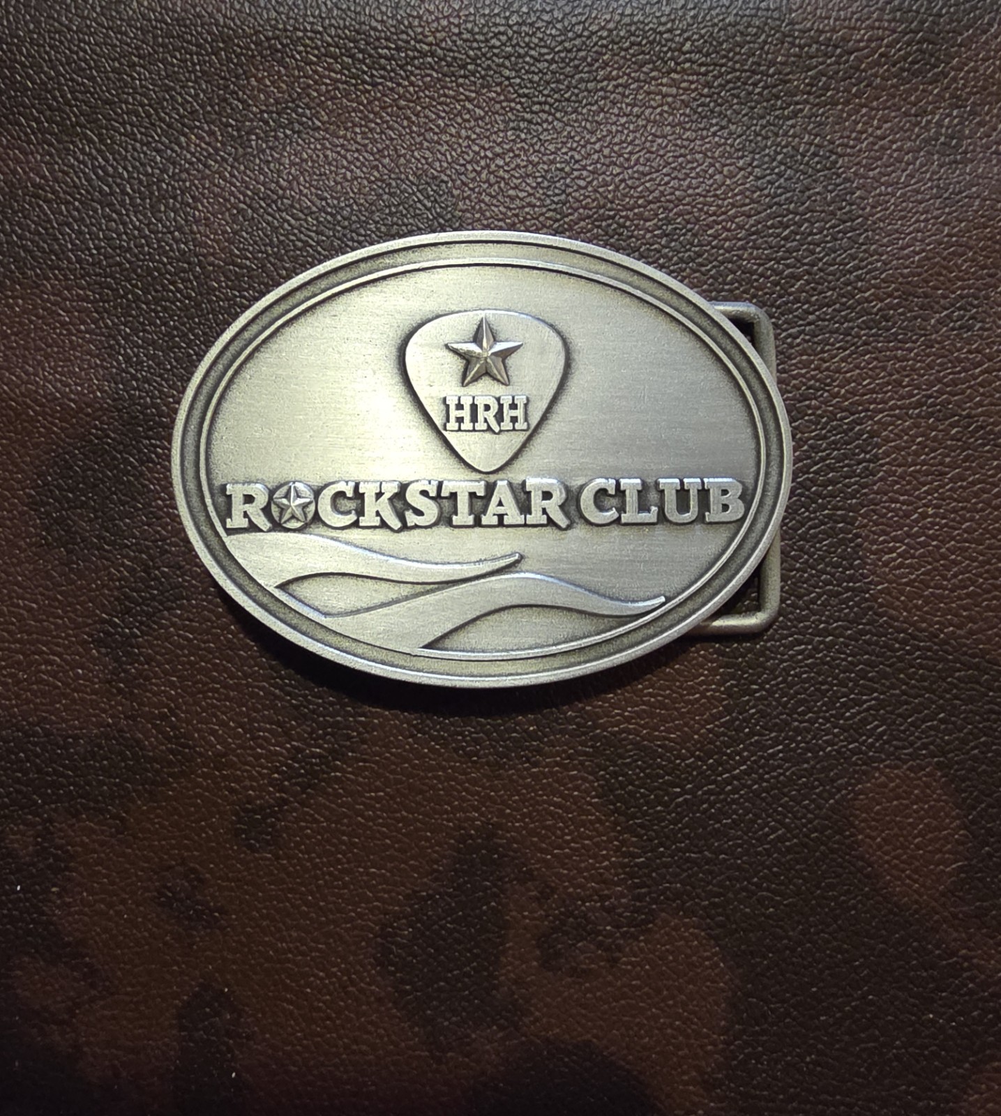 Rock Star Club Belt Buckle EXCELLENT CONDITION!