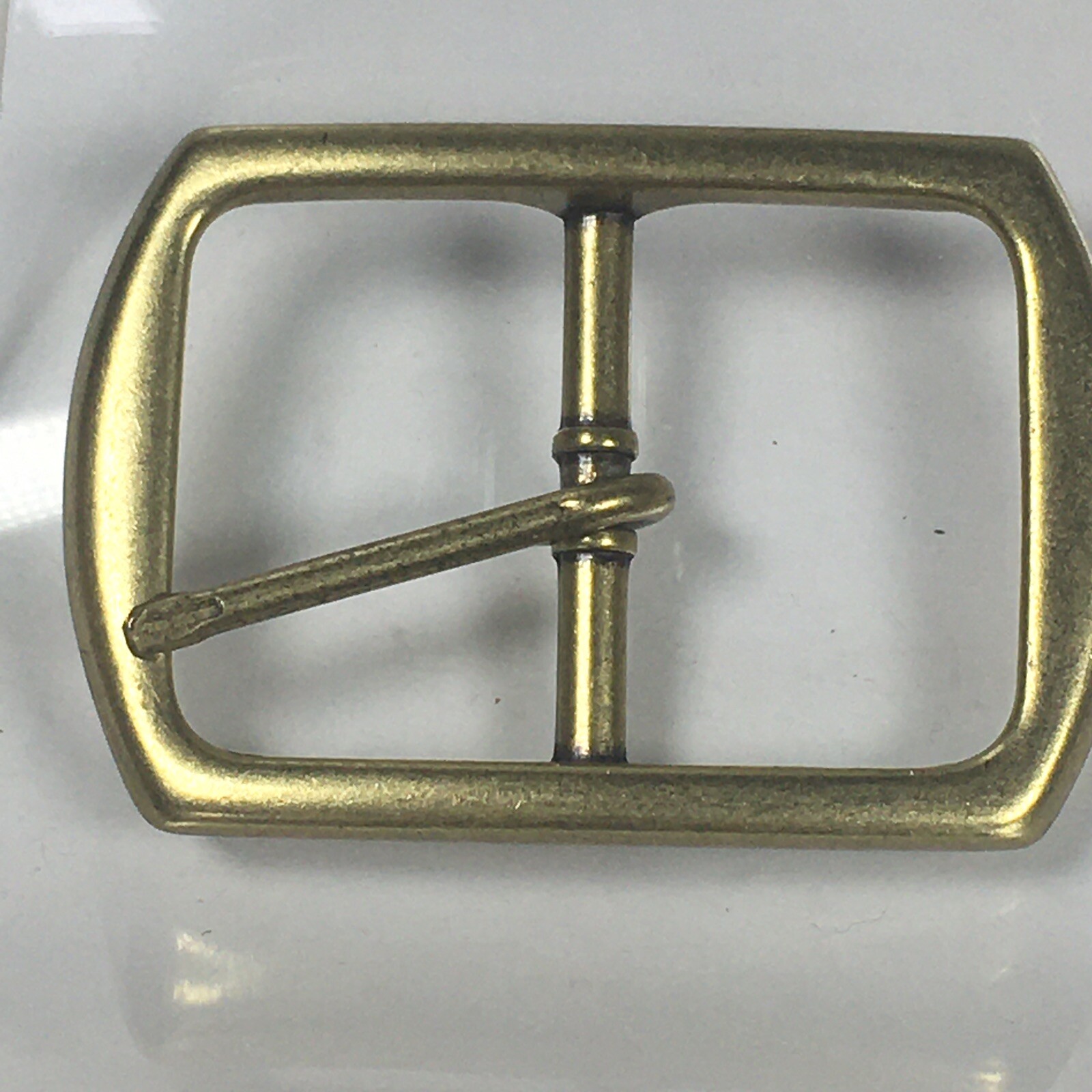 Vintage Replacement Belt Buckle Fits 1.2&Prime; Simple Basic Brass 2A