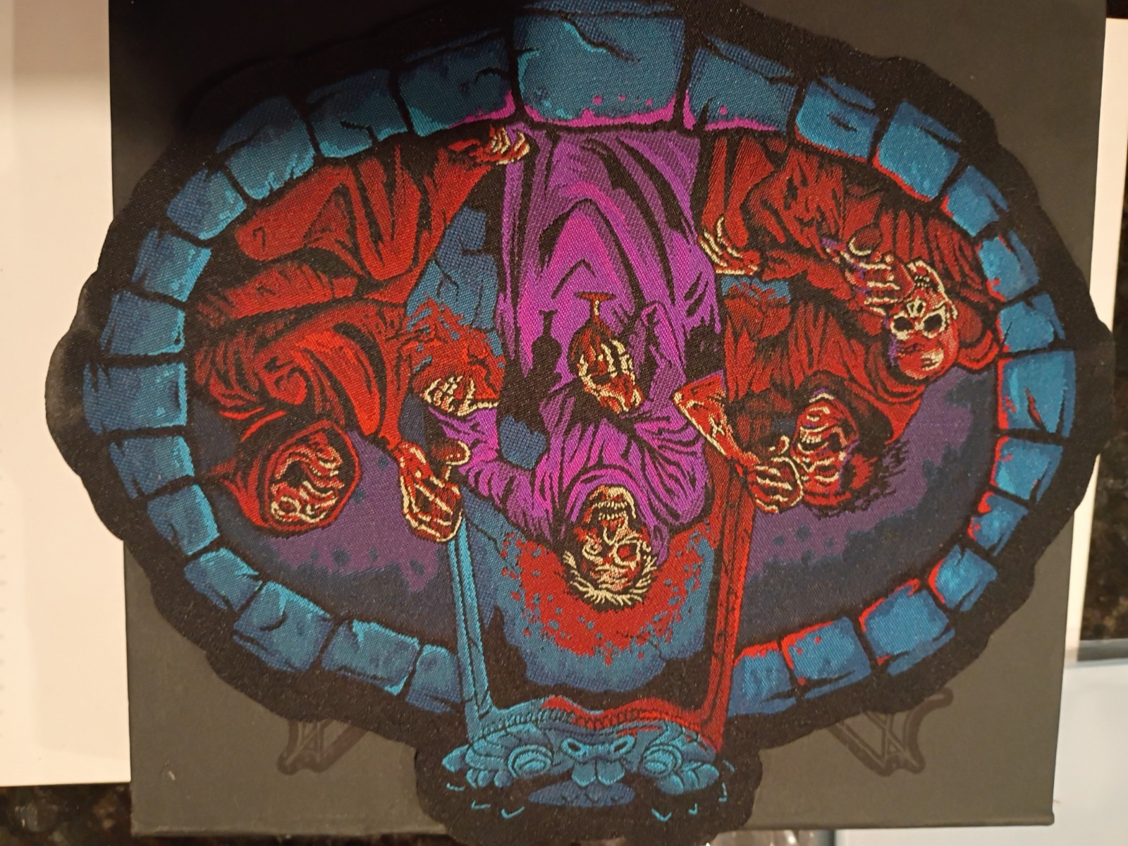 Pull The Plug-Death Regurgitate Guts Edition 9/35 Collectible Buckle W/ Patch