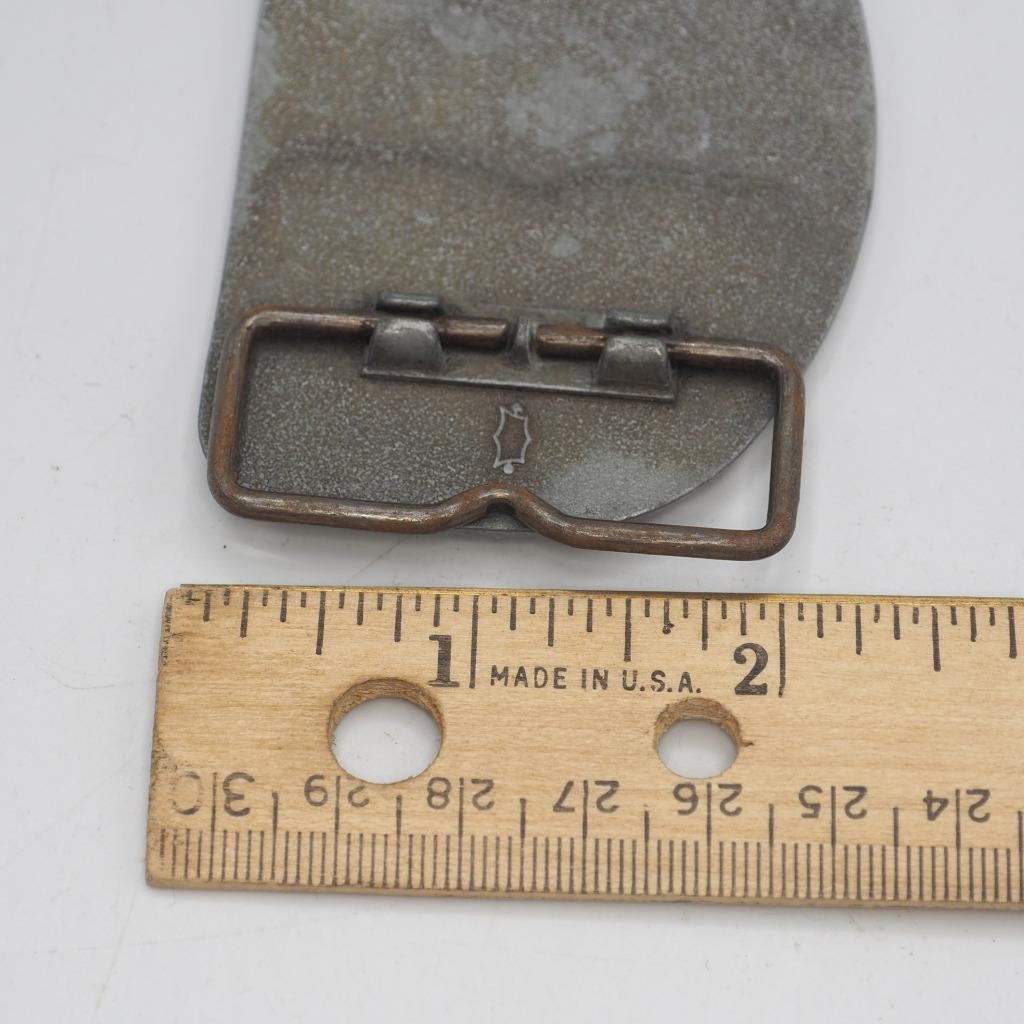 Raleigh Lights Trucker Belt Buckle Cigarette Advertising