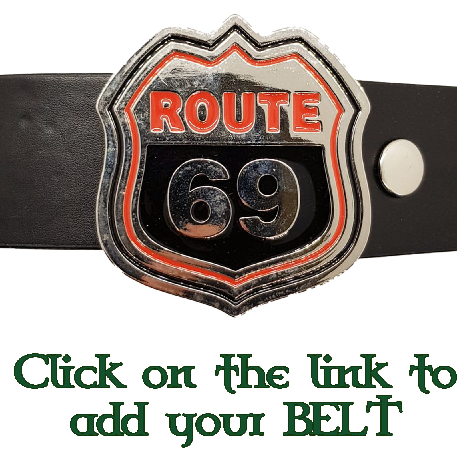 Route 69 Belt Buckle Humour Humor Funny Novelty Cowboy Sexy Highway American USA