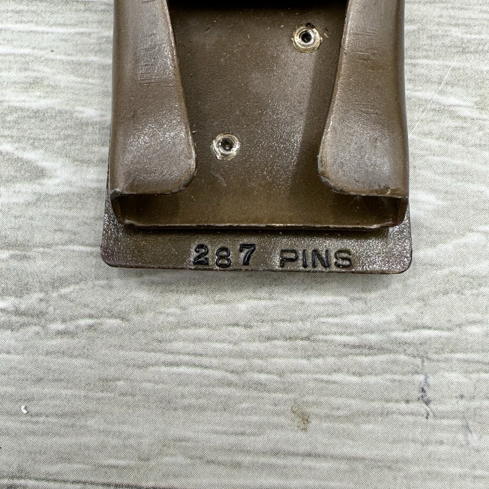 Vintage Belt Buckle American Bowling Congress Merit Award 1952-1953 287 Pins