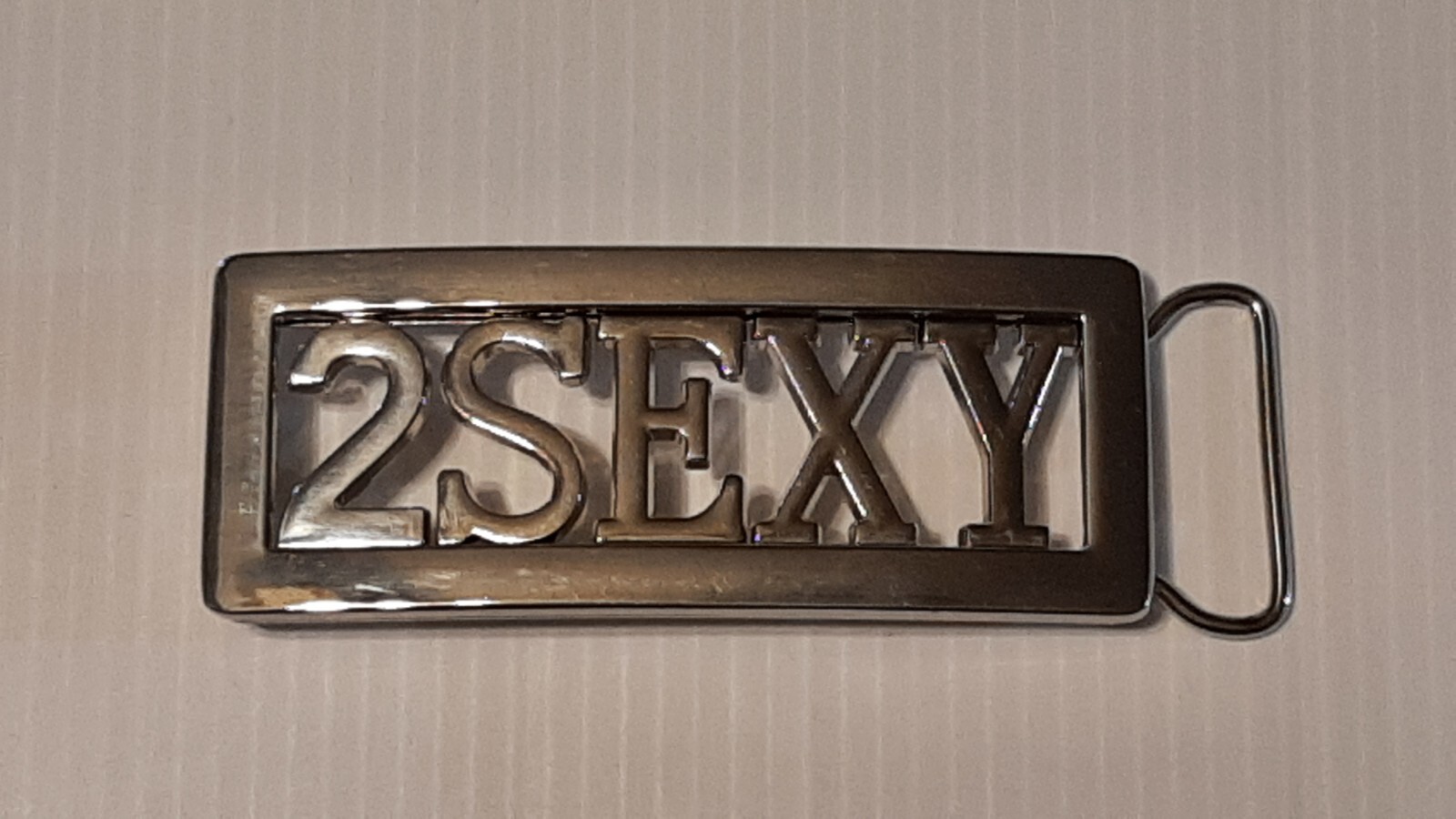 2SEXY 2 SEXY CUSTOM Belt Buckle-Put ANY LETTERS &/OR NUMBERS on Buckle