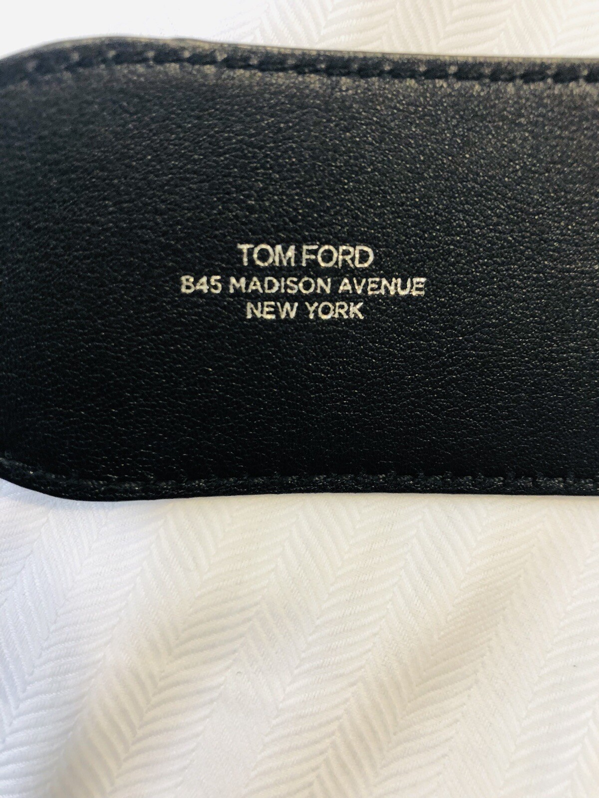 Limited Edition Tom Ford 18K Gold Plated Stud Pin Buckle Belt Men’s