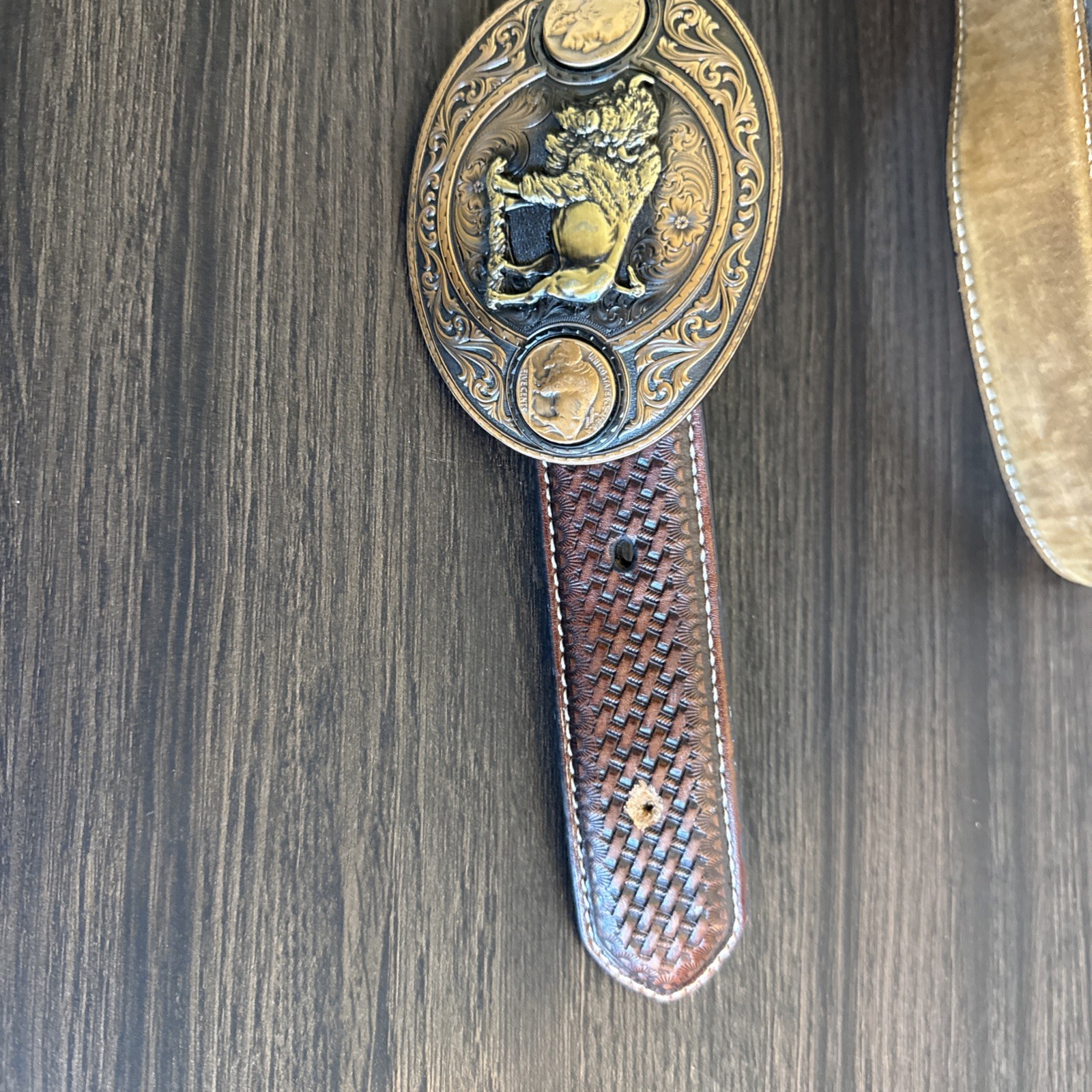 Ariat Western Belt Buckle Size 40