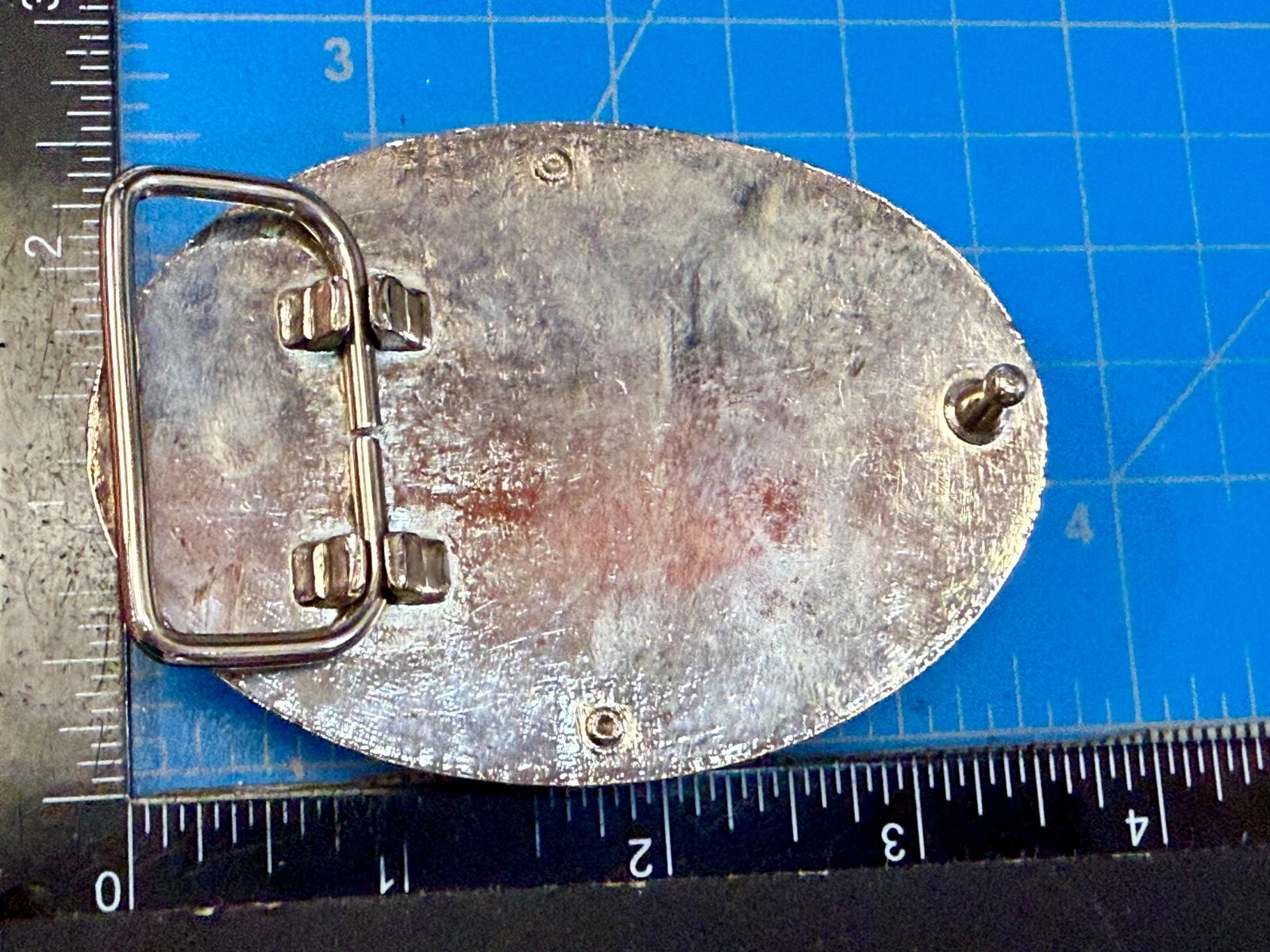 Reflective Silver Tone Retro Vintage Belt Buckle with Bottle Opener