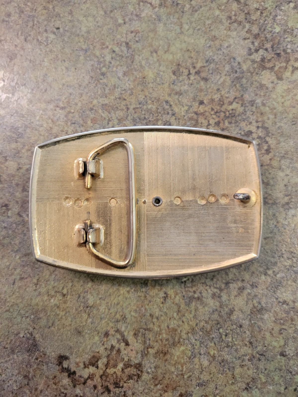 RARE Vintage Enamel Belt Buckle SEACOAST TRANSPORTATION COMPANY