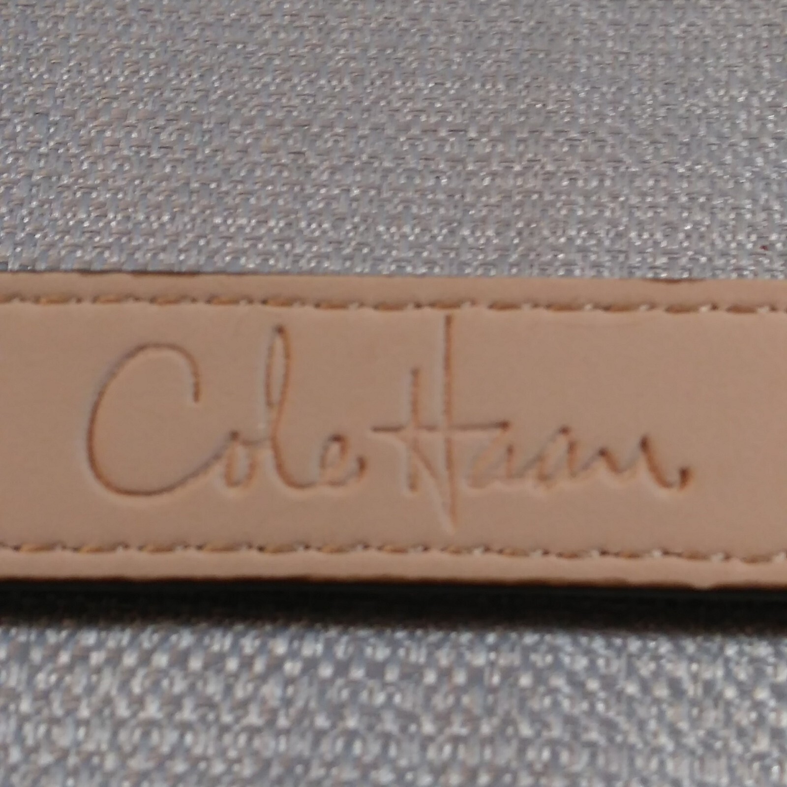 Cole Haan Belt Size M Gold and Black Color 43 in x .5 in