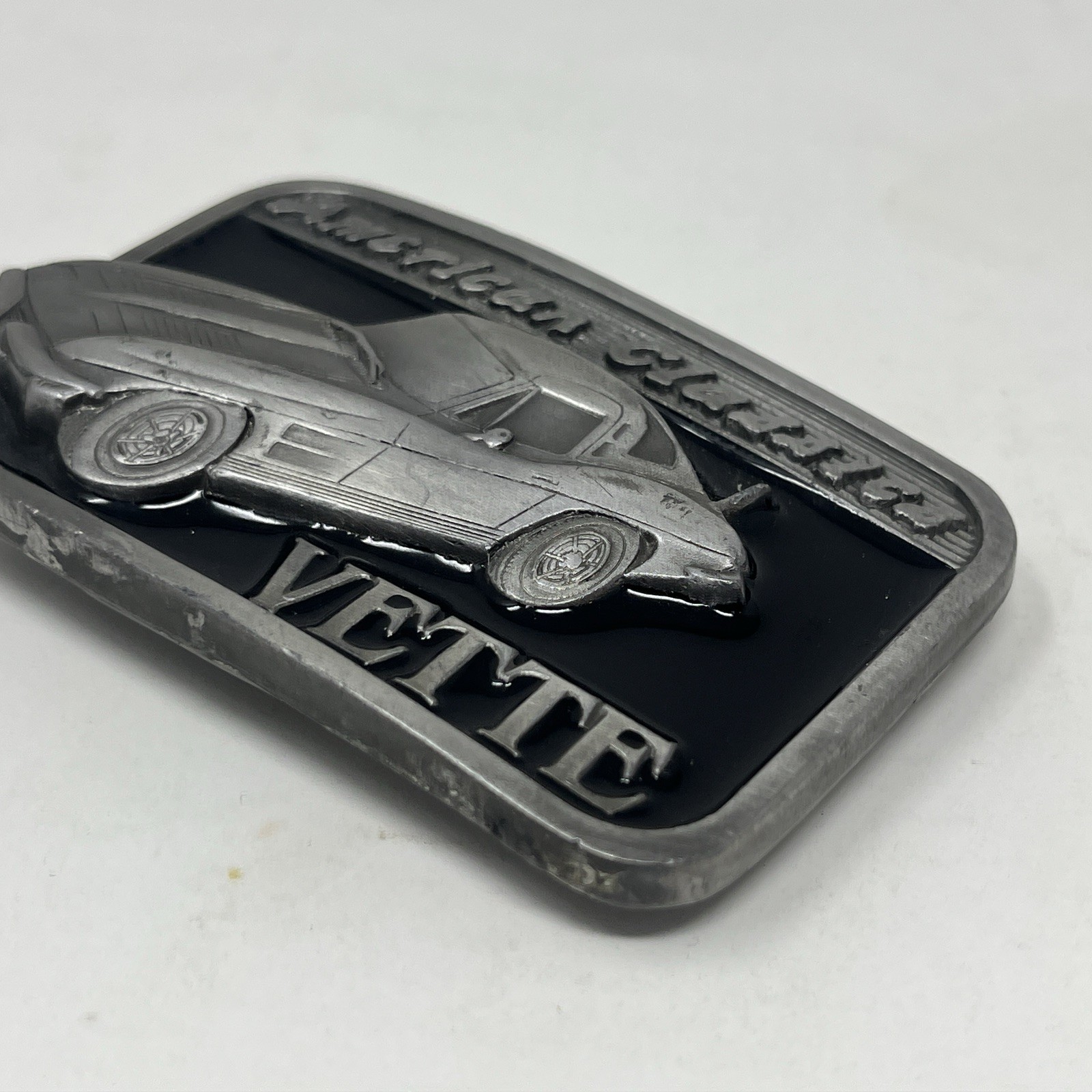 VINTAGE CHEVY CORVETTE AMERICAN CLASSICS VETTE BELT BUCKLE BA-135