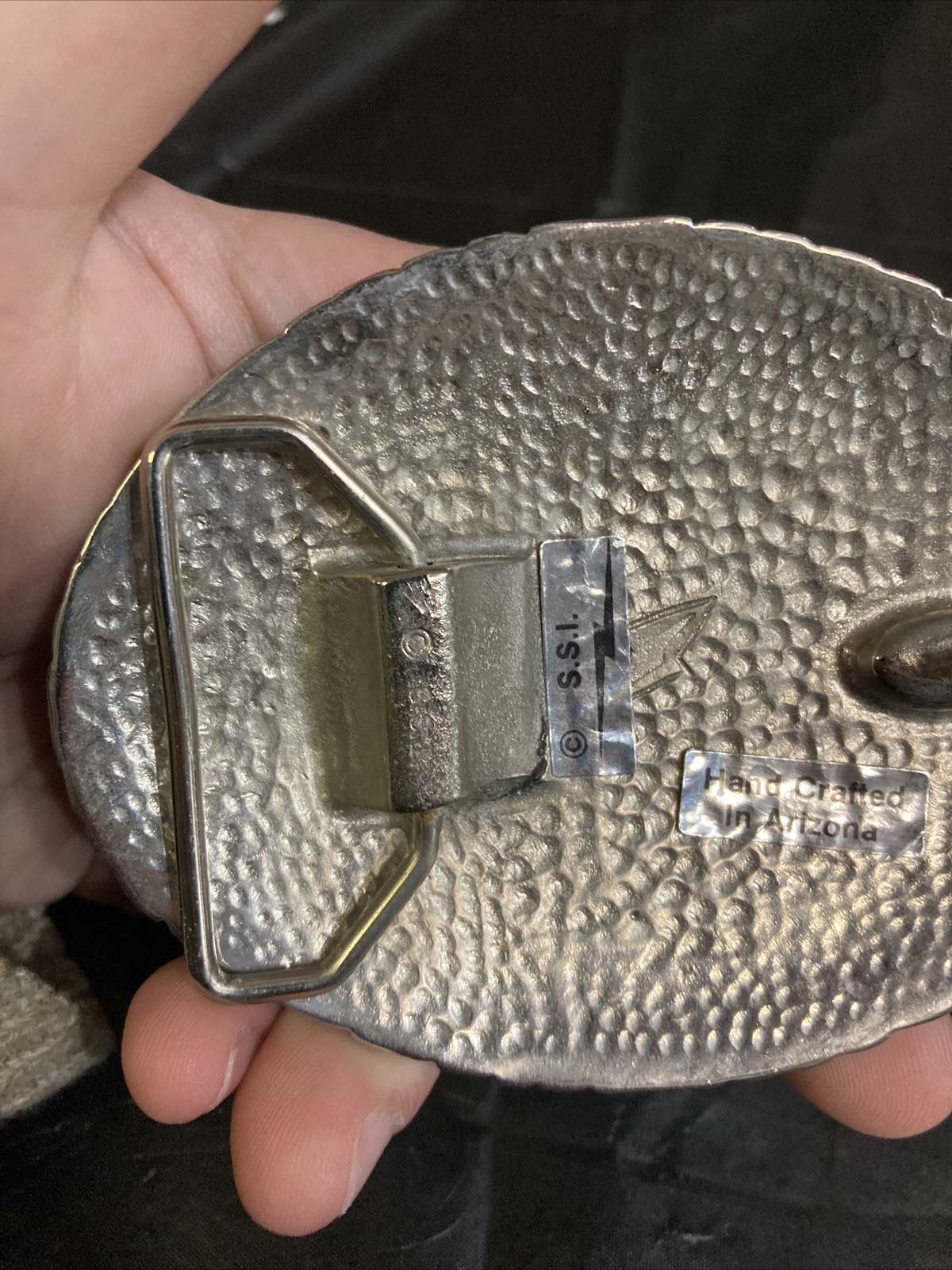 Vintage Hand Crafted Arizona Belt Buckle
