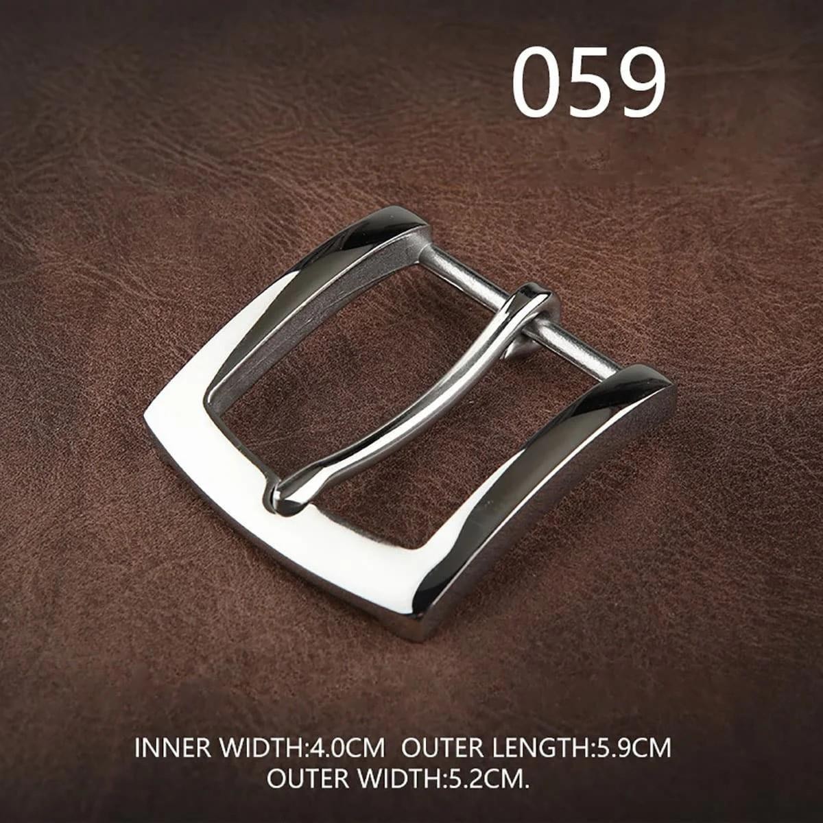 Premium Belt Buckle for Casual Attire High Grade 304 Stainless Steel Pin Buckle