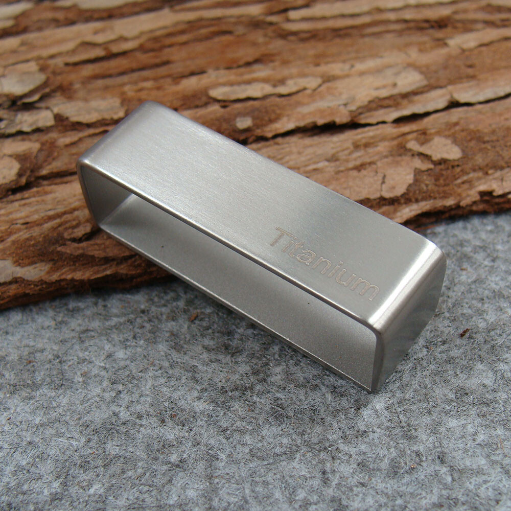 33/35/38mm Titanium Anti-allergy Belt Loop For Belt Buckles Fit Belt Belt Loops