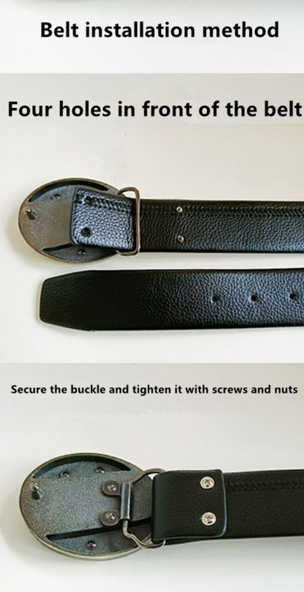 Fashionable smooth buckle men&rsquo;s belt buckle head with needle buckle trend