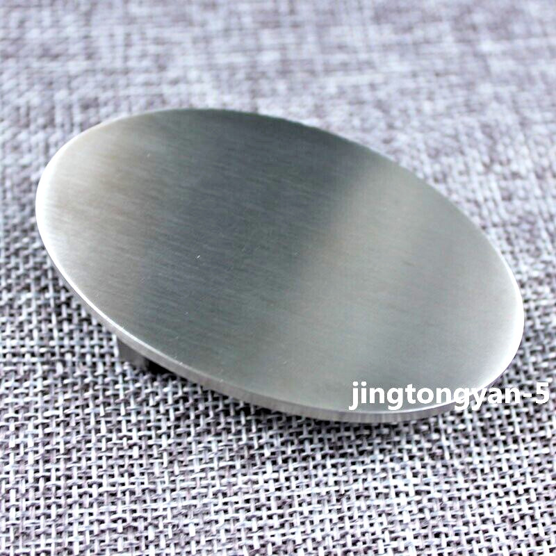 Stainless Steel Oval Belt Buckle Men&rsquo;s Pin Belt Buckles Fits For 35mm Wide Belt