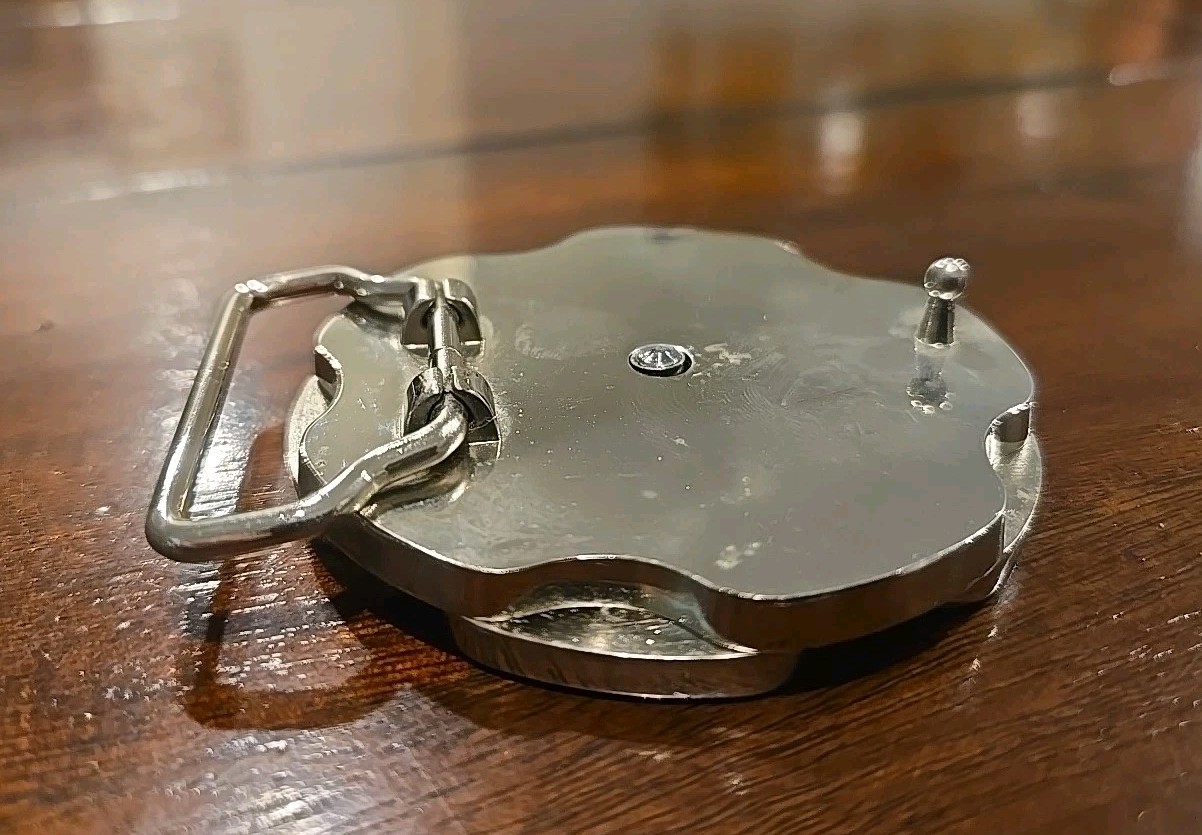 3RD RAIL 44 MAC BELT BUCKLE W/ REVOLVING FACE