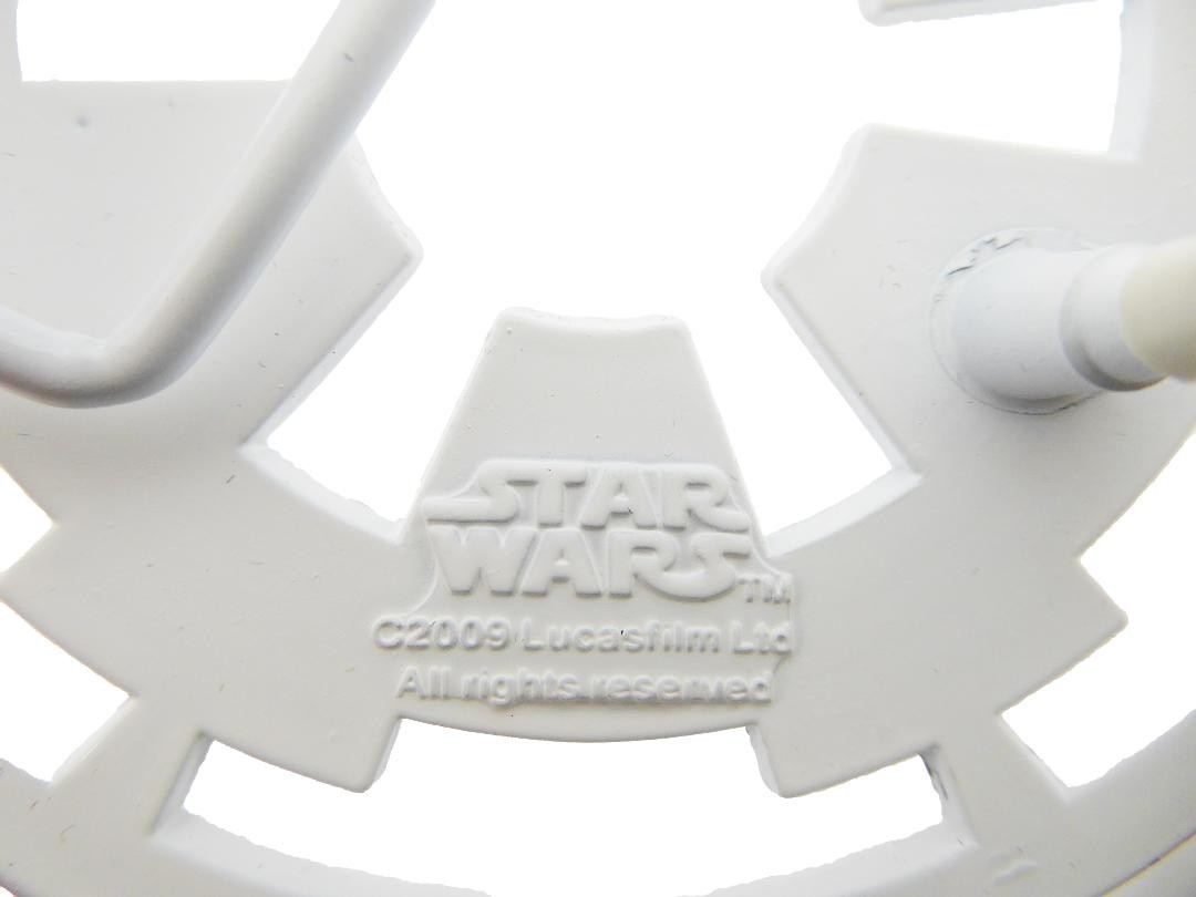 STAR WARS IMPERIAL LOGO BELT BUCKLE WHITE METAL ORIGINAL NEW AUTHENTIC WITH TAG