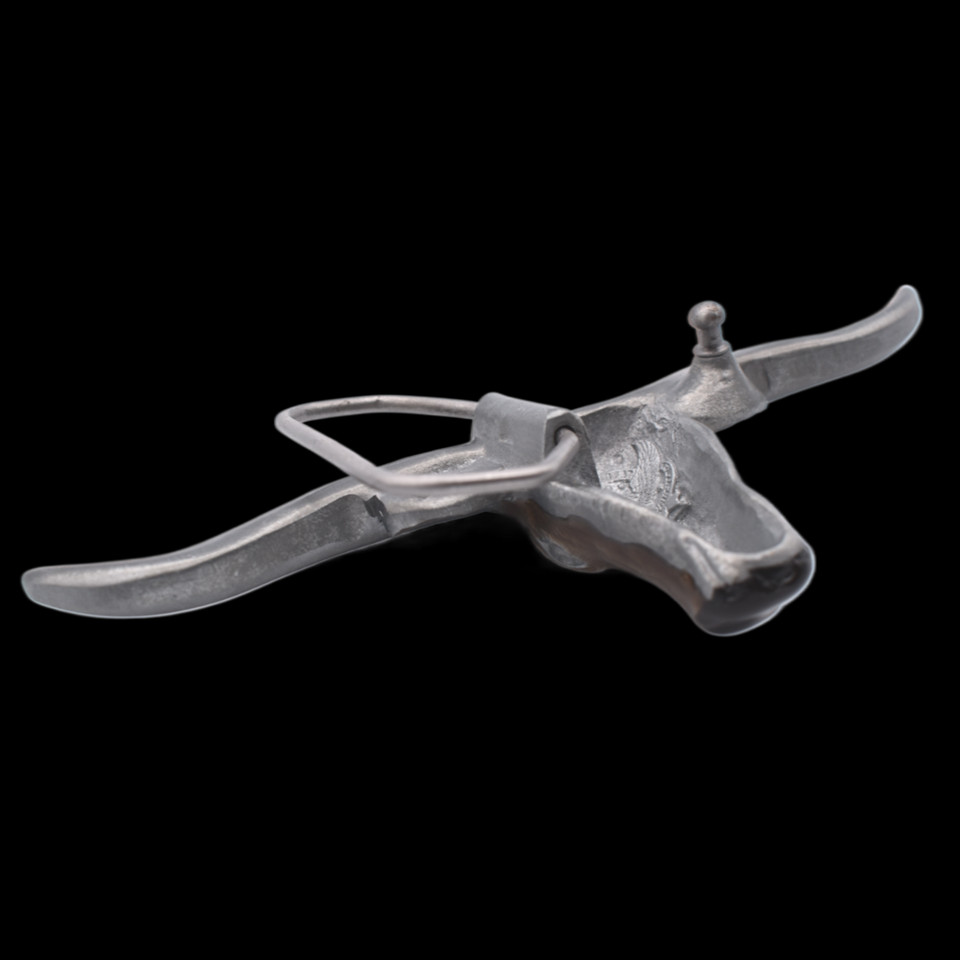 Longhorn Bull 3D Belt Buckle