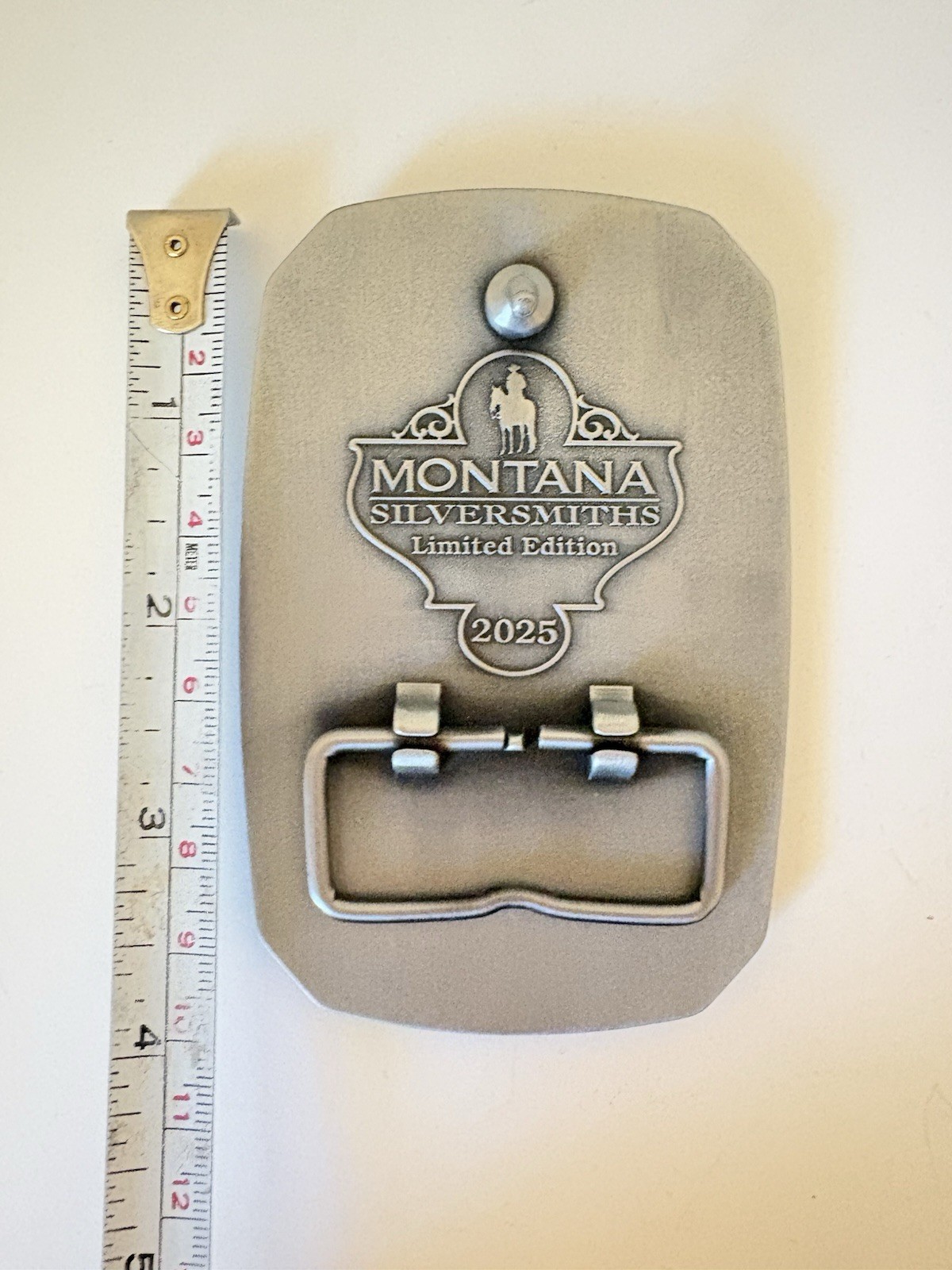 Ltd Edition 2025 Pendleton Whisky Let’r Ride Belt Buckle Montana Silversmith New