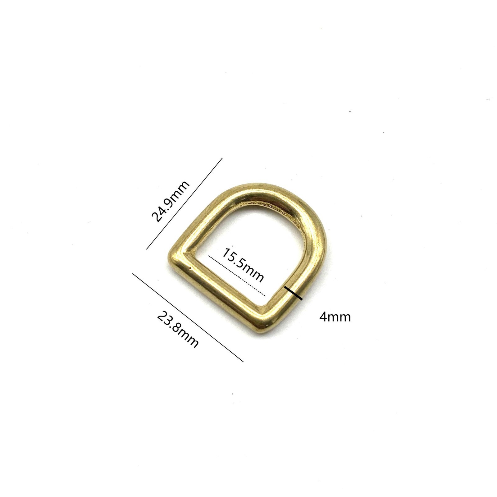 Premium D Loop Seamless D Ring 16mm Bag lot