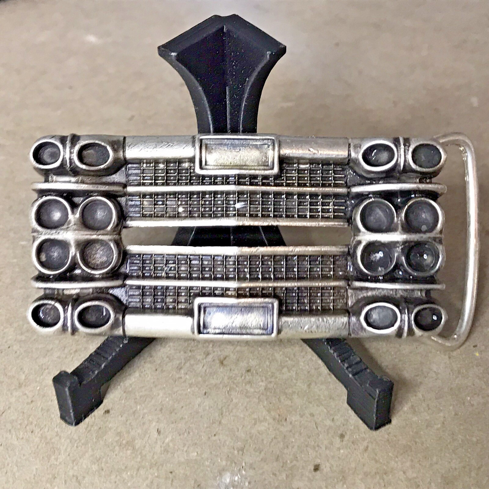 Brent Williams 2004 Double Grille Belt Buckle ~Z53~