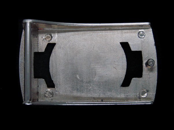 TB15106 REALLY COOL **LION&rsquo;S HEAD** FASHION SILVERTONE BELT BUCKLE
