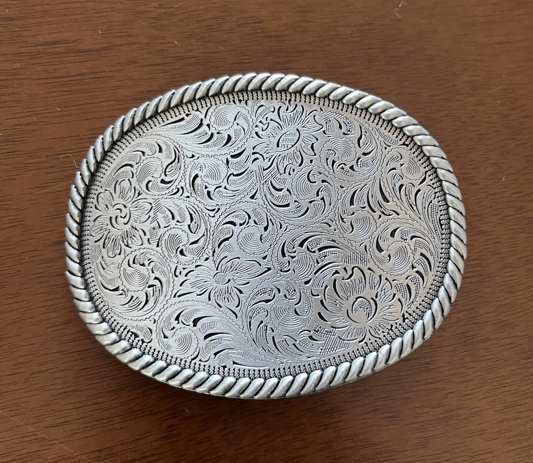 2025 Limited Edition Marlboro Western Rope Belt Buckle