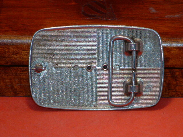 Pre-Owned Marble Stone Belt Buckle