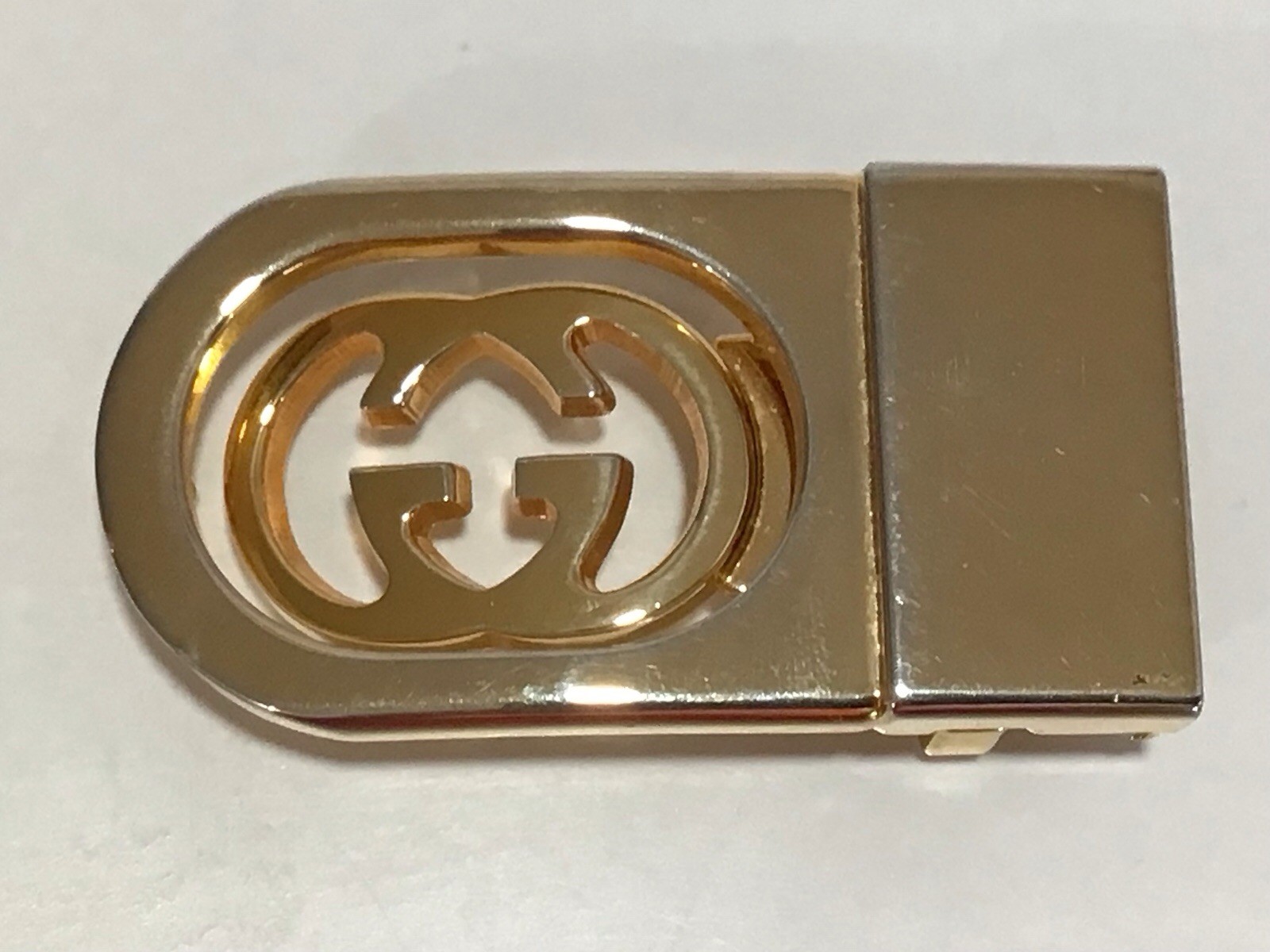 GUCCI Men’s “GG” BELT BUCKLE / Made In Italy