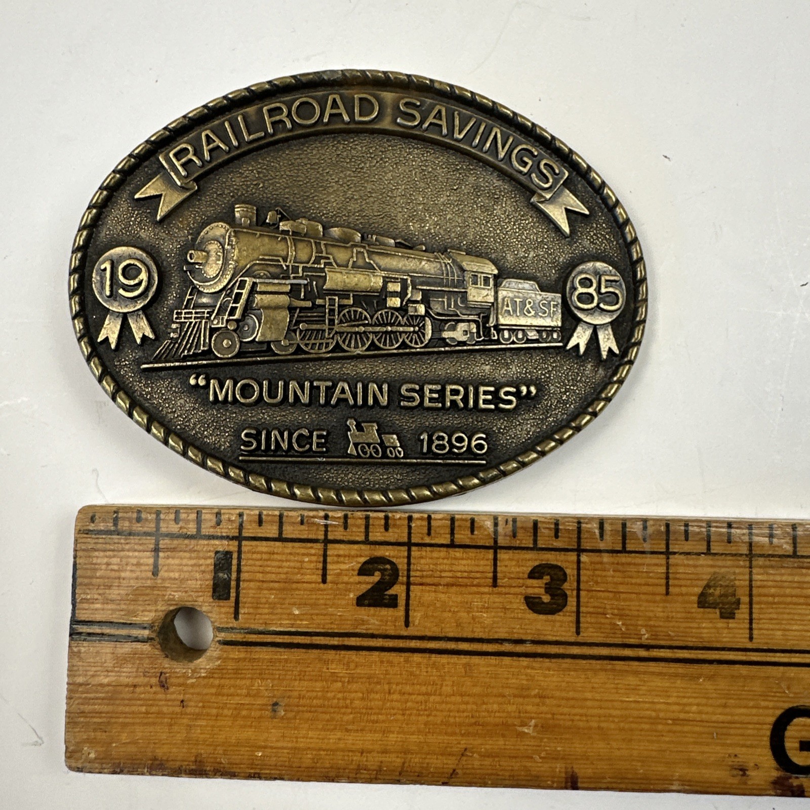 Railroad Savings « Mountain Series » 1985 Since 1896 # 4 of a Collectors Series