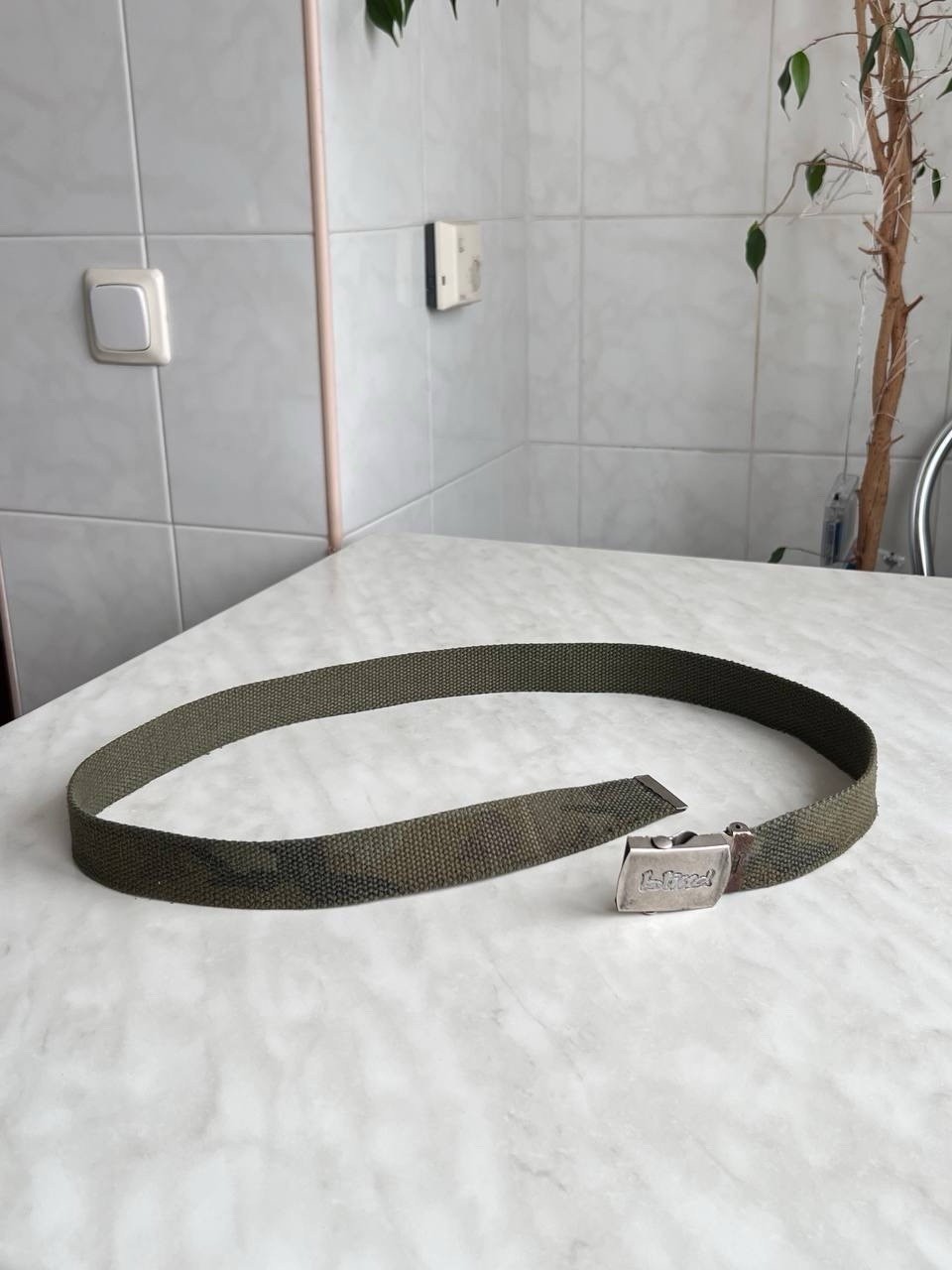 Vintage Blind Skateboard 90s Belt Skateboard Camo Military Fuct Stussy Style Y2K