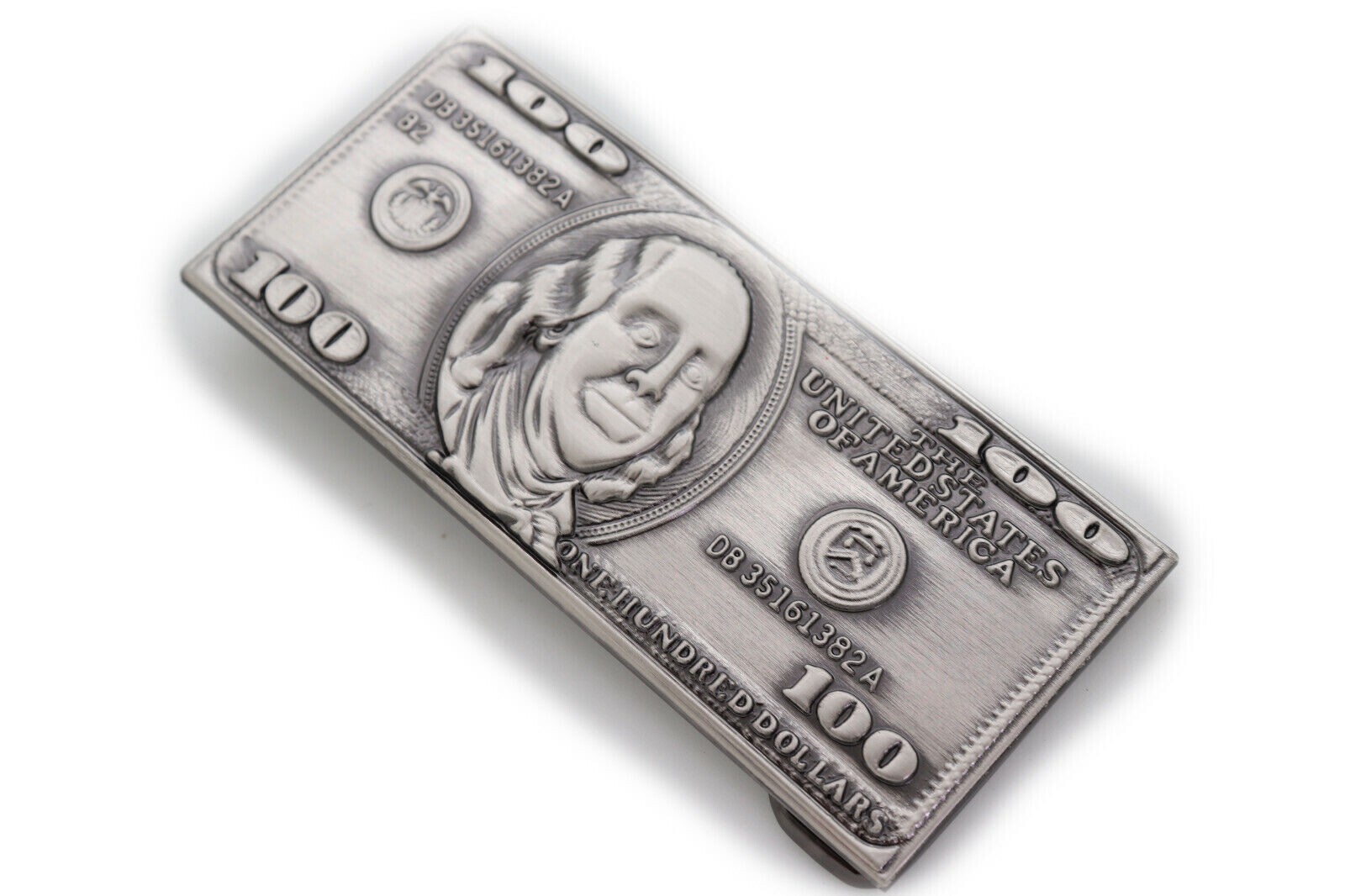Money $100 Bill Dollar Sign Belt Buckle Cosplay Halloween Costume Party New Men
