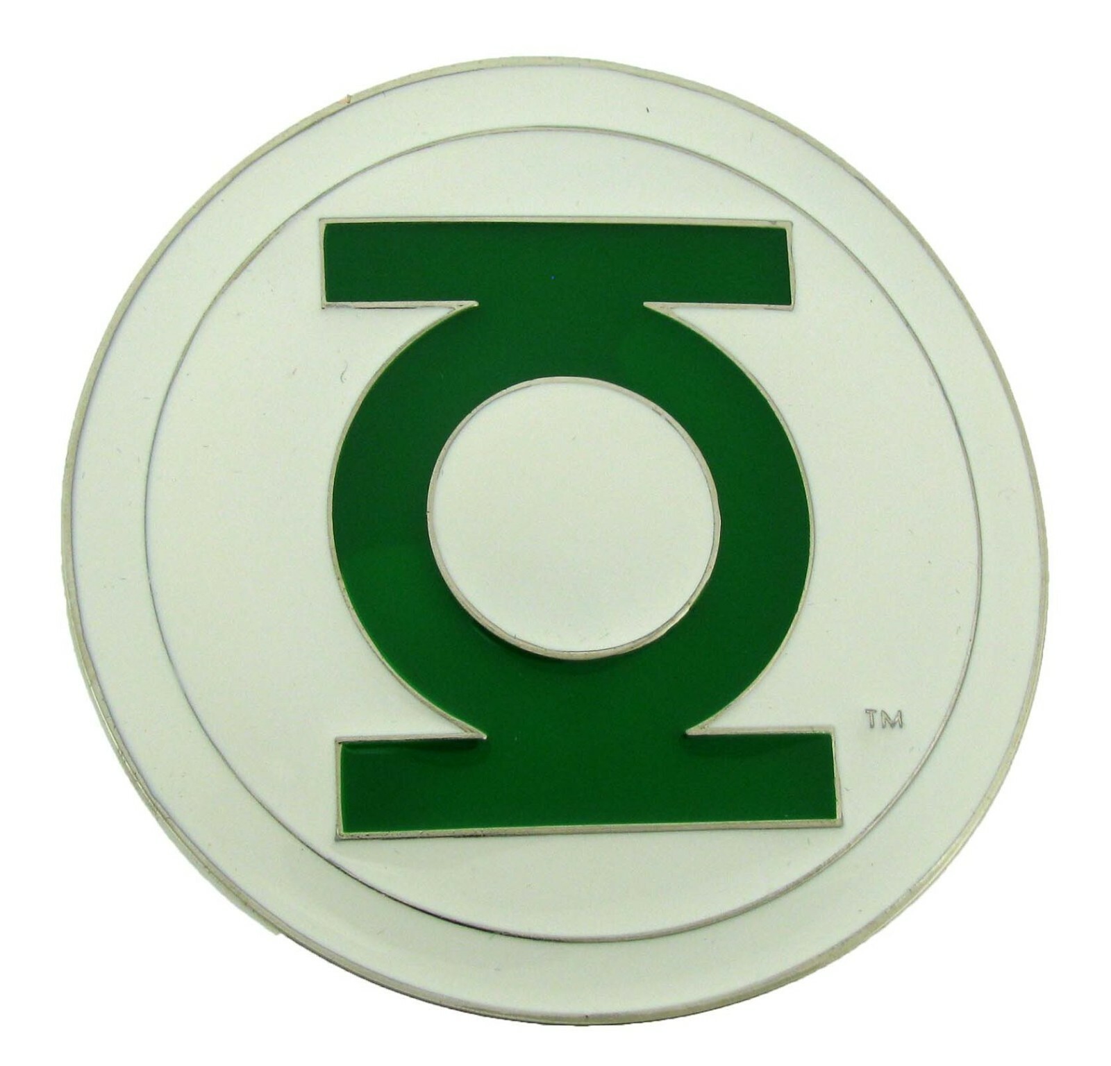 Green Lantern Belt Buckle Halloween Party Womens Costume Mens Cosplay DC Comics