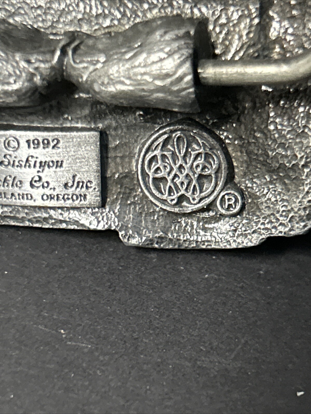1992 Siskiyou Thousand Trails NACO Limited Edition 143 Of 500 Belt Buckle