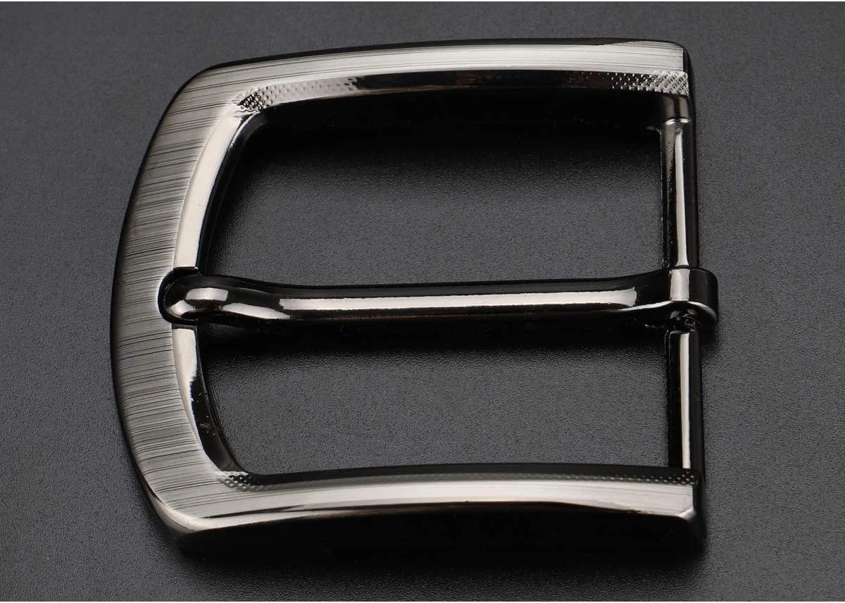 1.5 Inches (38-40 mm) Belt Buckle Single Prong Square Replacement Buckle for Men