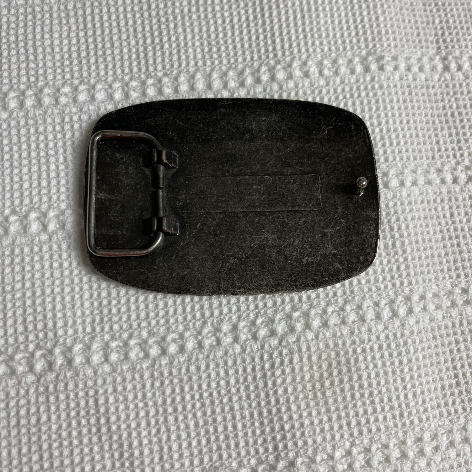 Fender Guitar Electric Belt Buckle Rocker Hard Rock Metal Music Black White